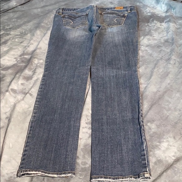 American Eagle Distressed Stretch Skinny Jeans - Picture 9 of 16